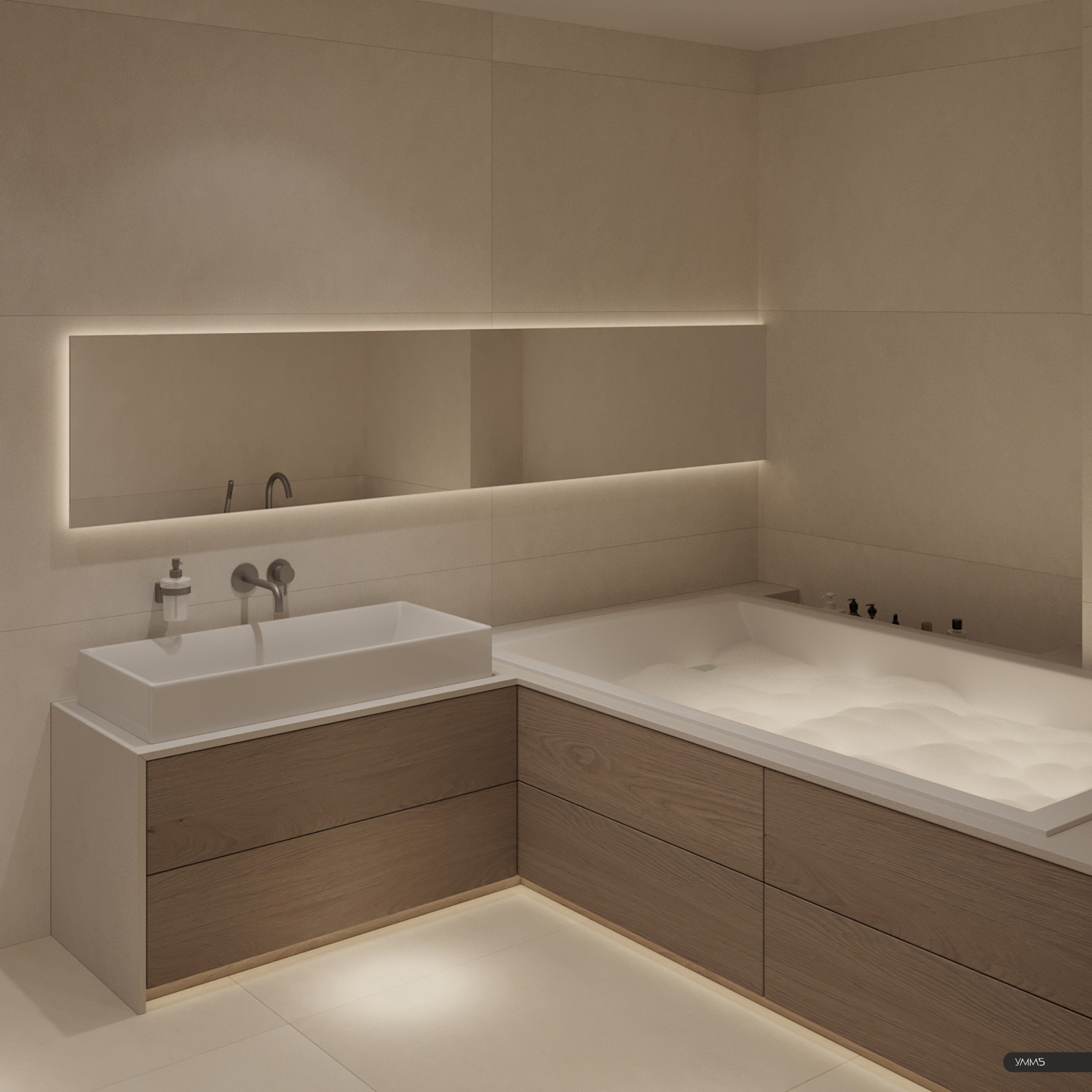 Двухуровневая квартира 170м², ЖК "Амалиенау Хаус" г. Калининград