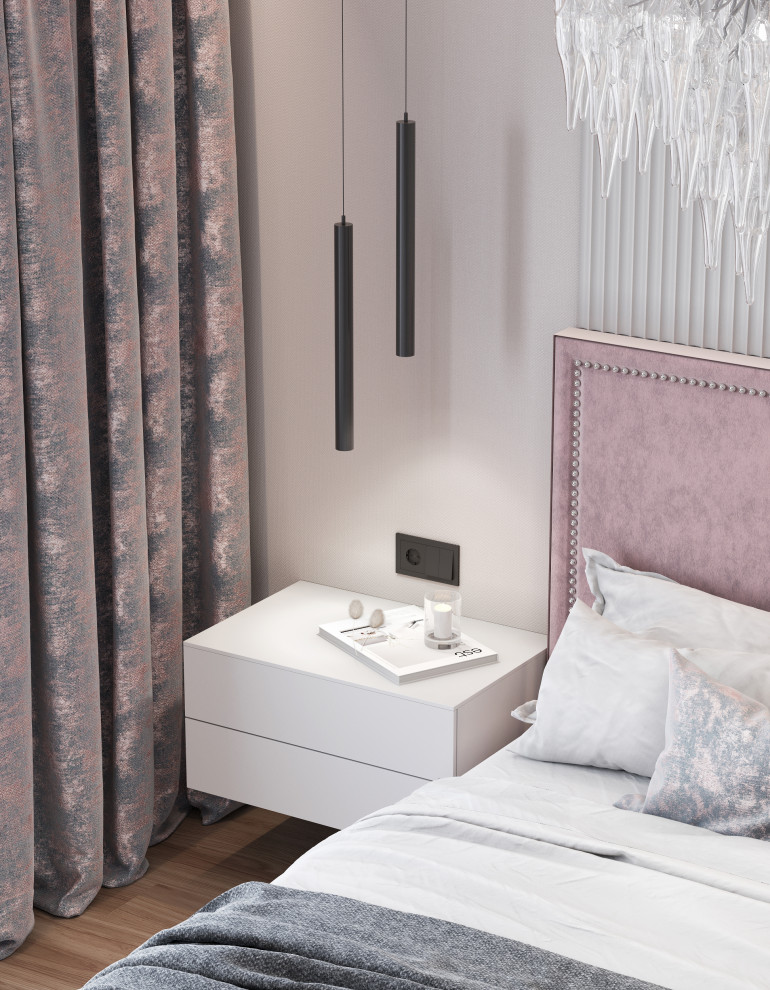 Спальня с подвесами