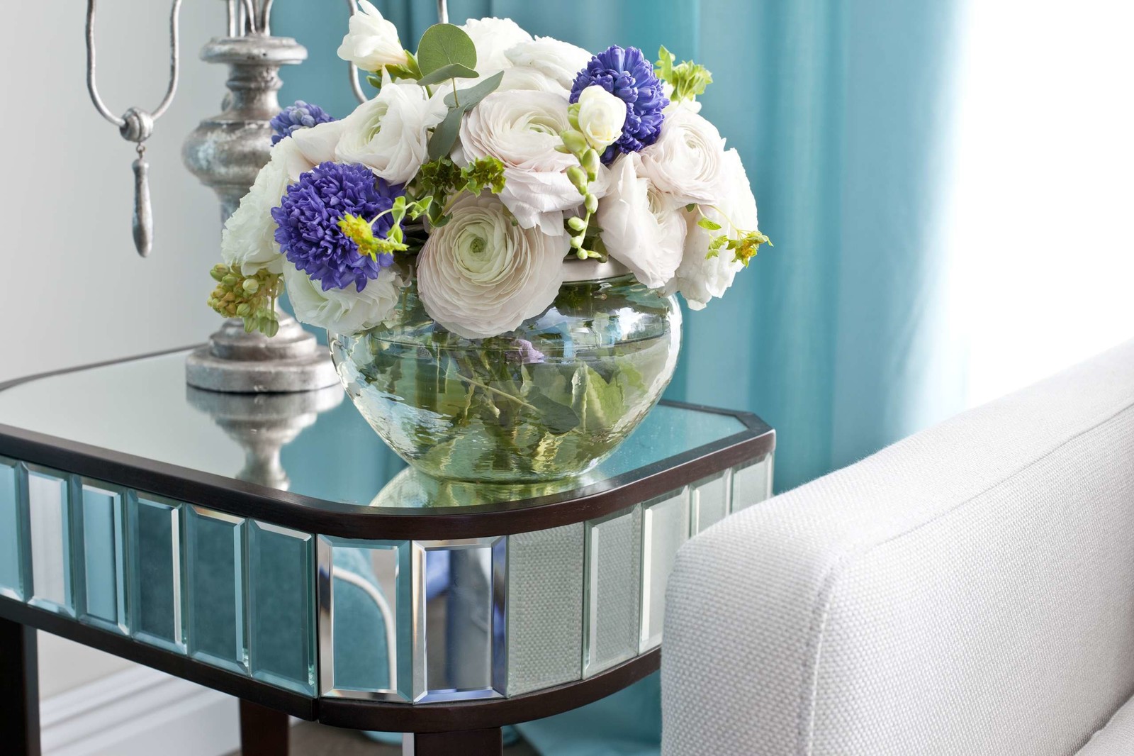 Бирюзовая гостиная