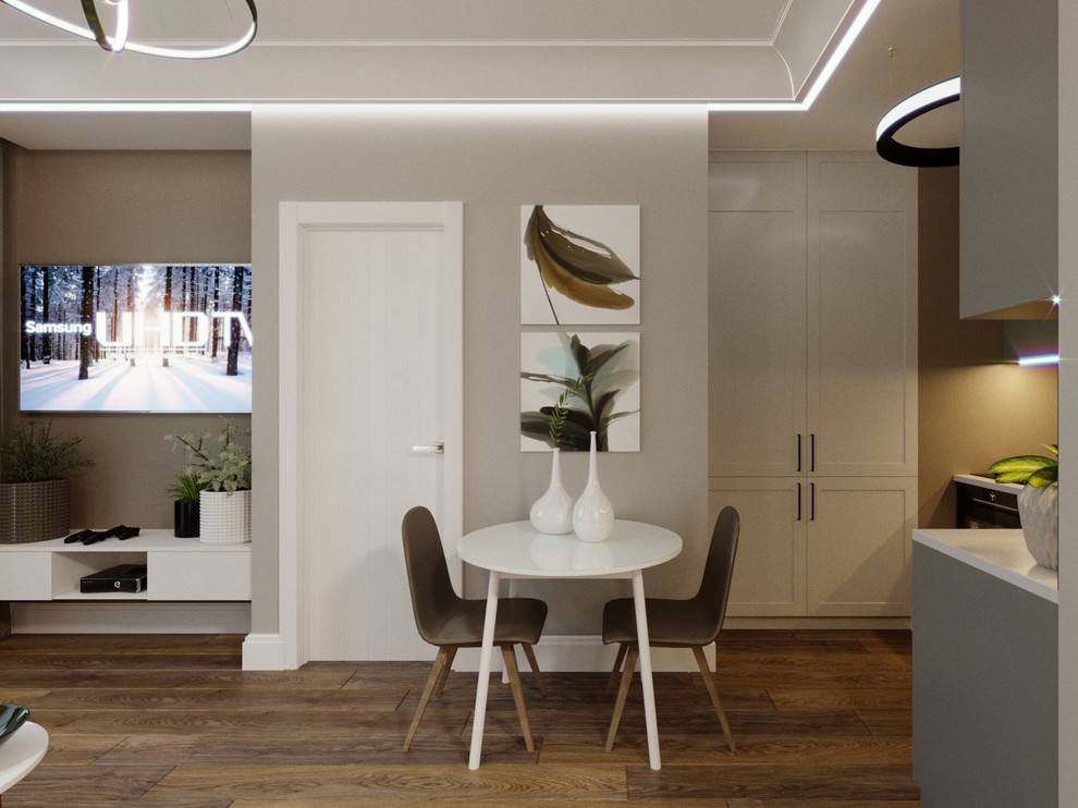 Современный стиль в ЖК "123"