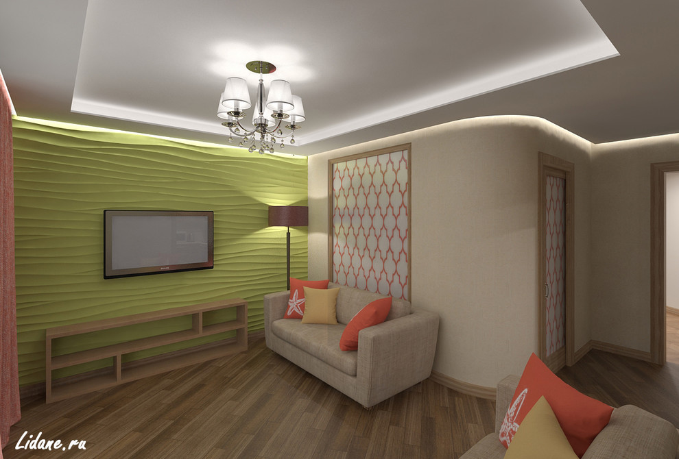 Обложка проекта: Летние семейные апартаменты. Сочи, ул. Черноморская.