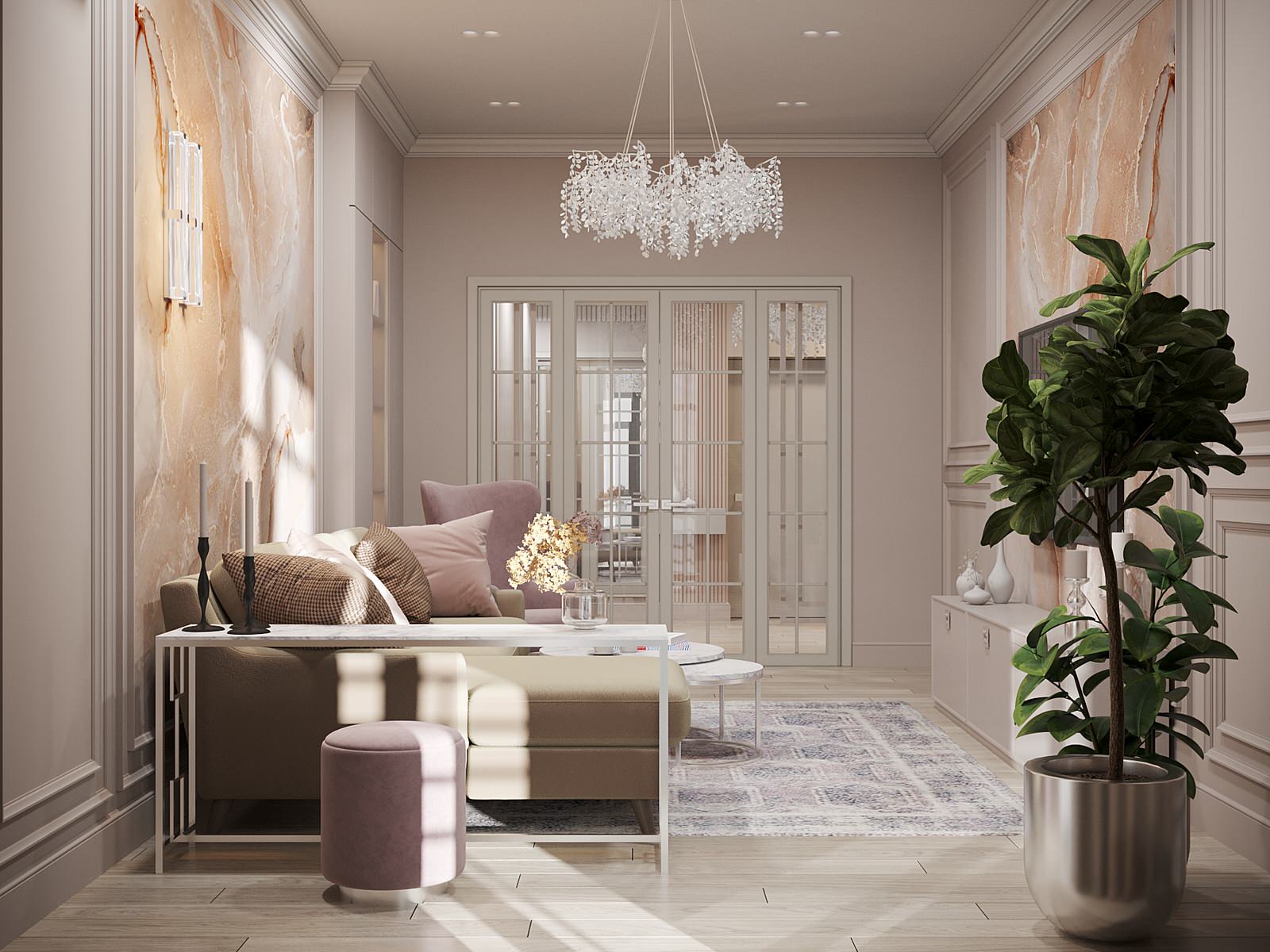 Розовый фламинго