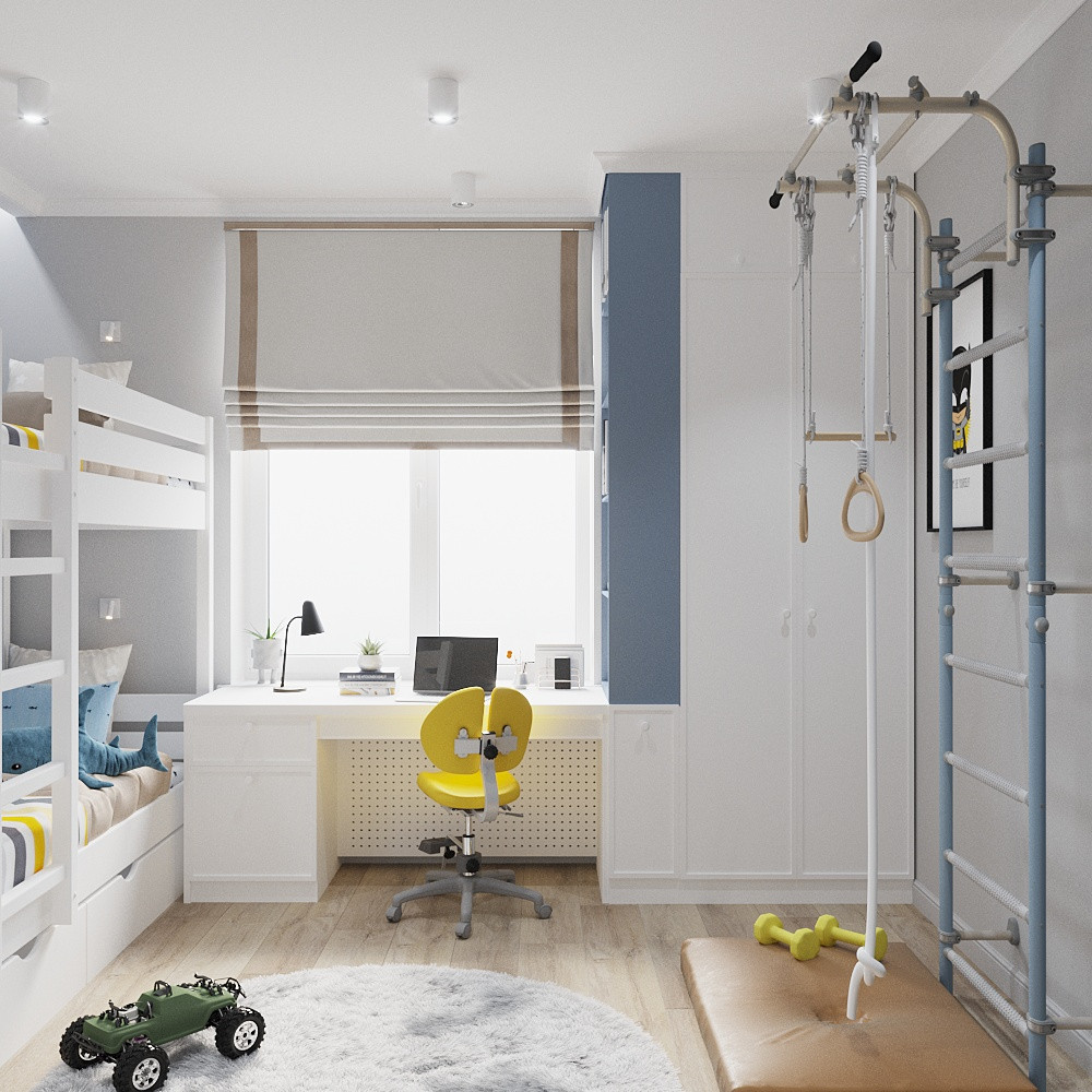 Дизайн-проект квартиры, площадью 72,87 м2