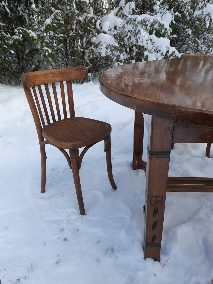 Раскладной круглый стол