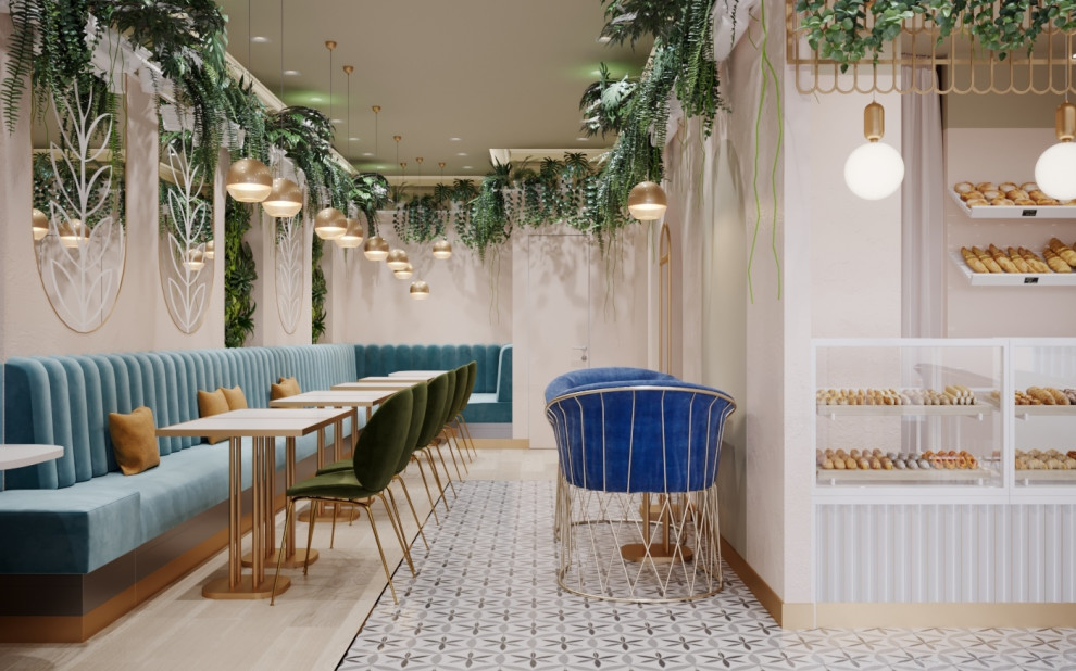 Дизайн проект Кафе-пекарни Волконский