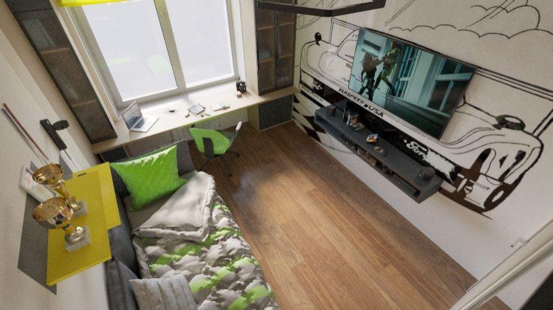 Обложка проекта: Проект "Детская для чемпиона"