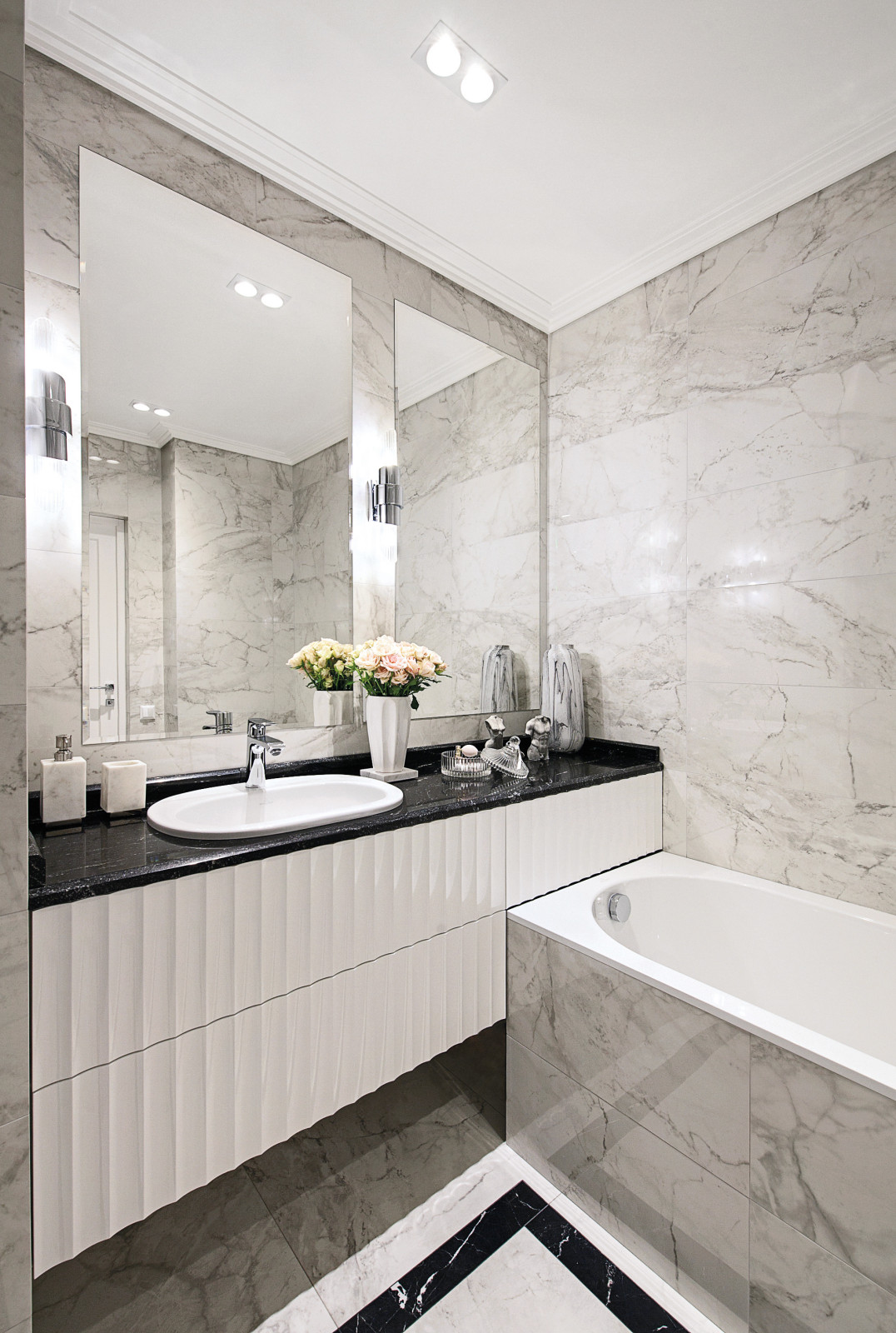 Интерьер квартиры в стиле современной классики 105 кв.м.