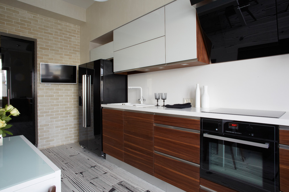 Эклектичная квартира в высотке на Котельнической набережной