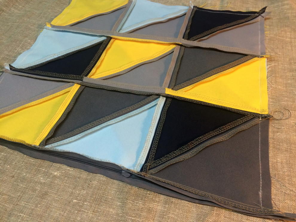 DIY: Подушка в стиле пэчворк своими руками