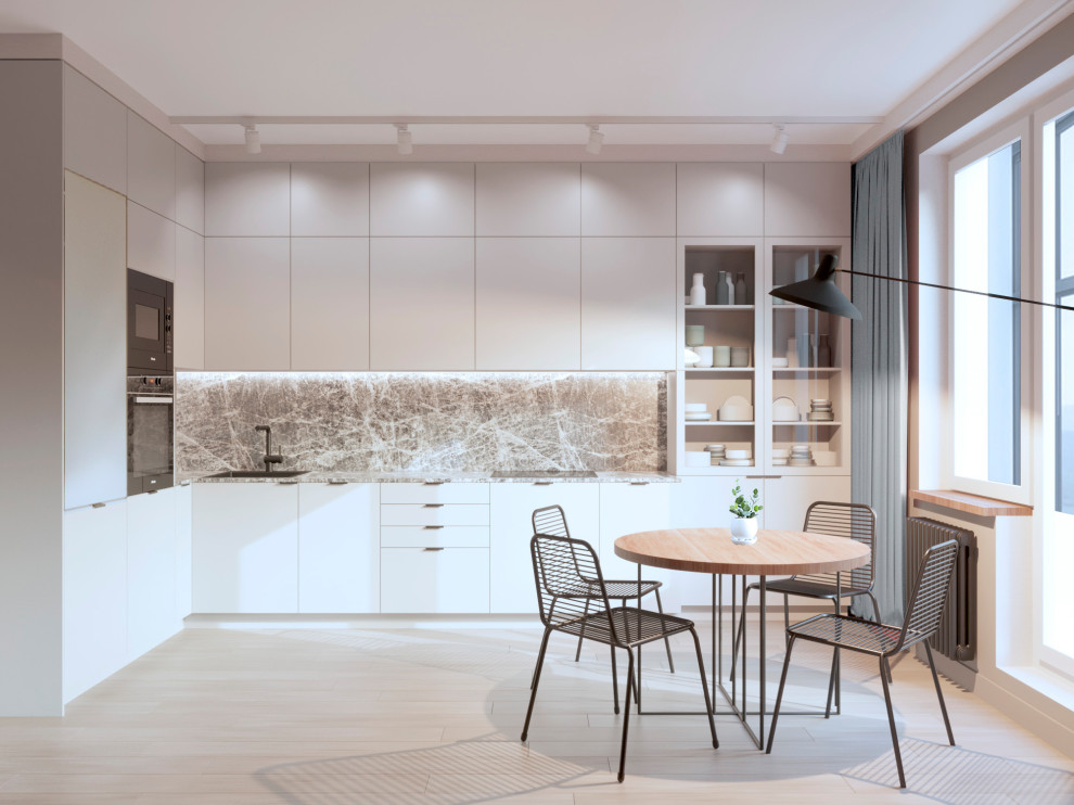 Однокомнатная квартира с яркими акцентами