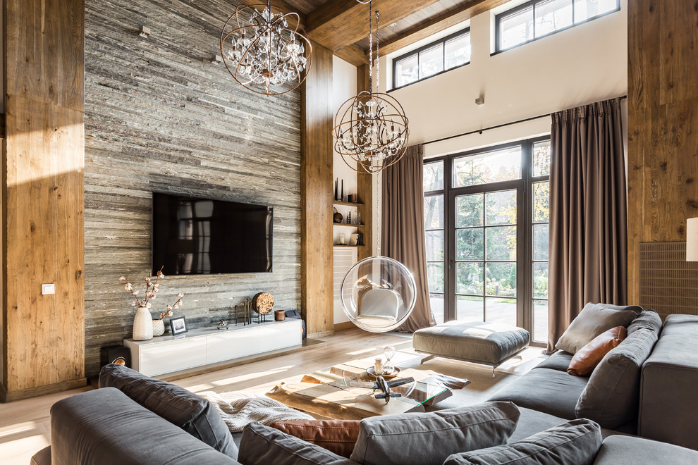 Современное шале в Подмосковье