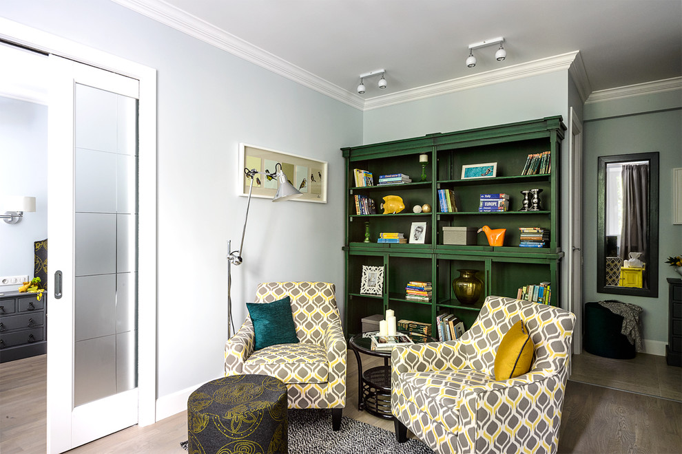 Наши пуфы в интерьере 2