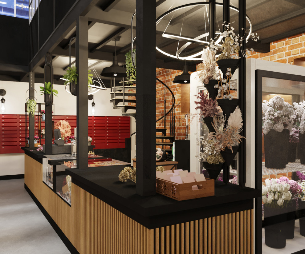 Коммерция. Двухэтажный Цветочный магазин 32 м²