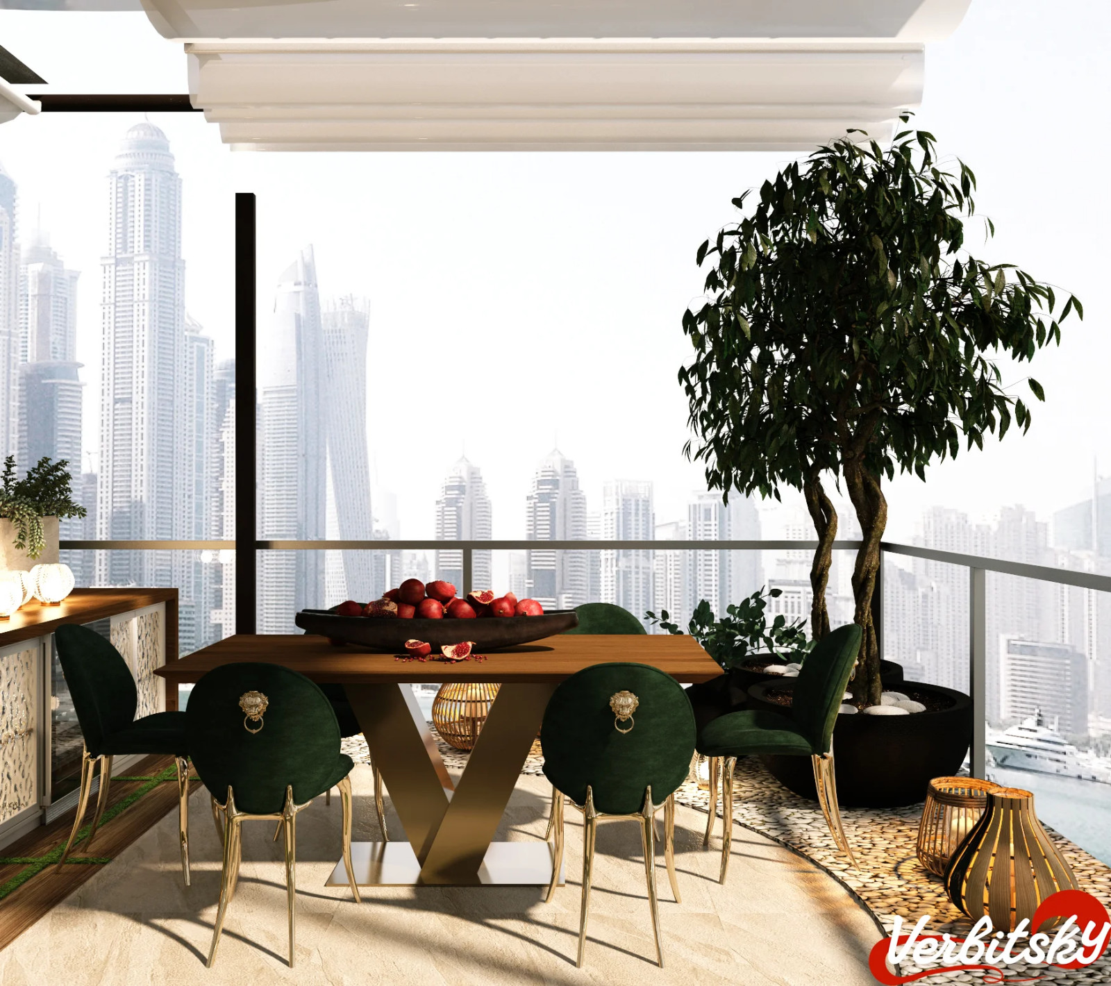 Дизайн проект для семьи депутата в DUBAI