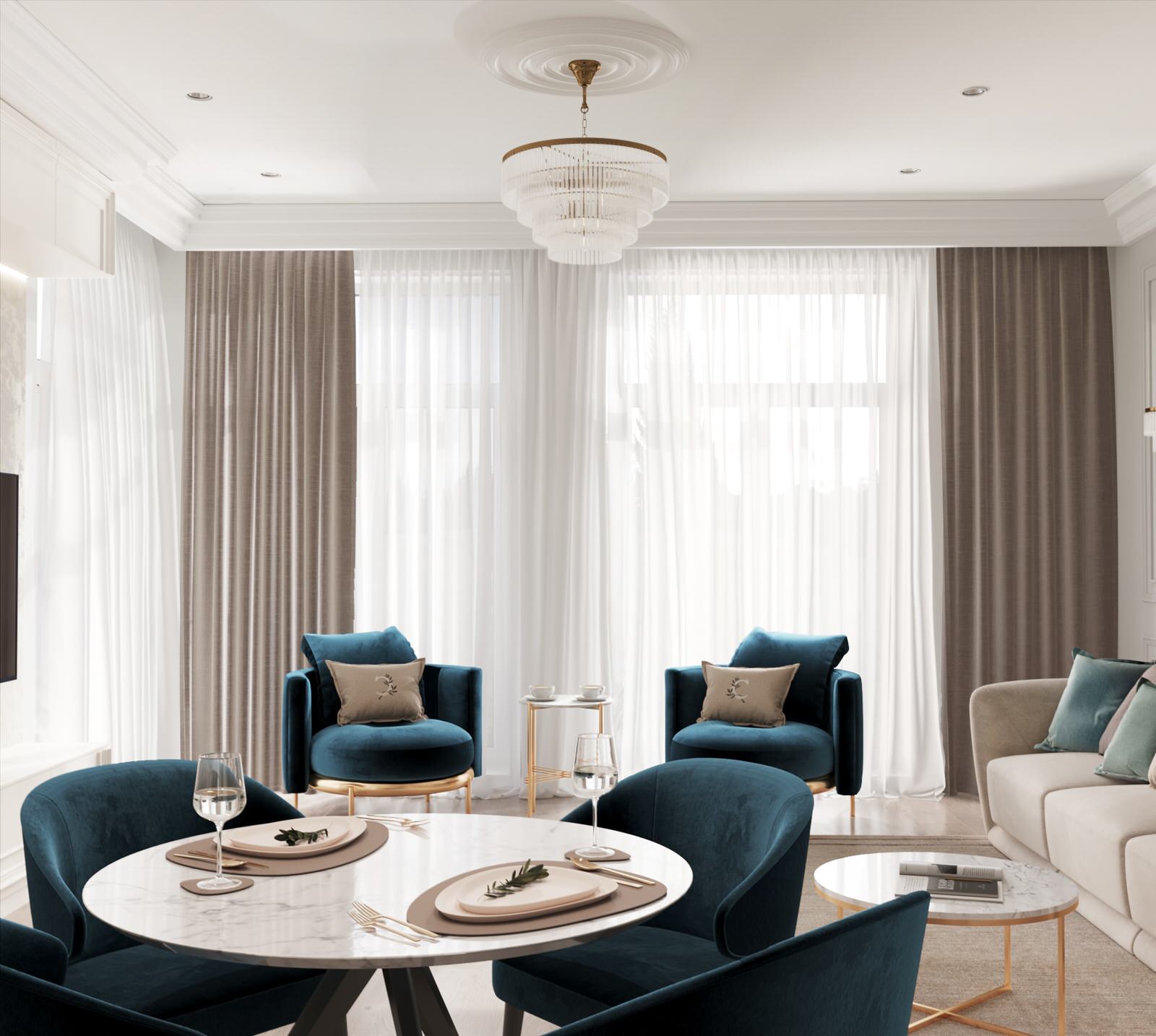 Дизайн-проект дома ЖК Италия Ру г. Новосибирск