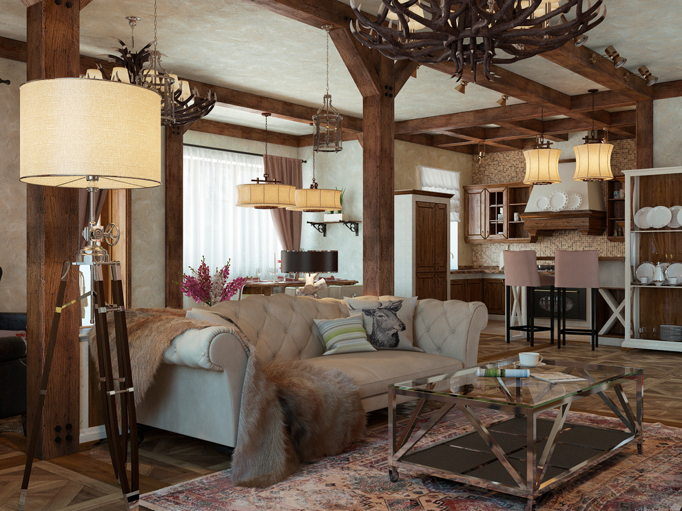 Дачный дом в стиле Шале́ (фр. chalet),