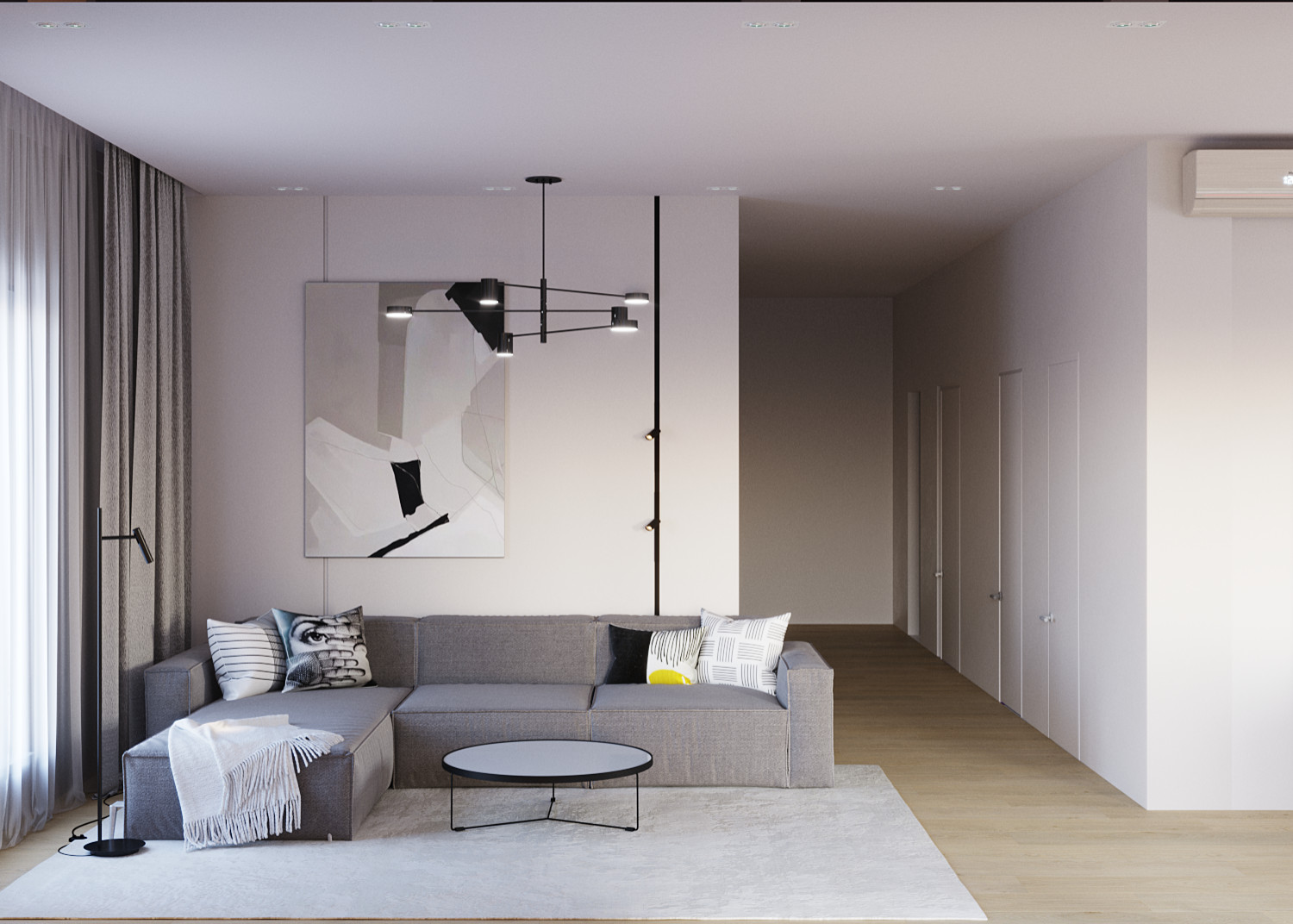 Проект частного дома в стиле минимализм