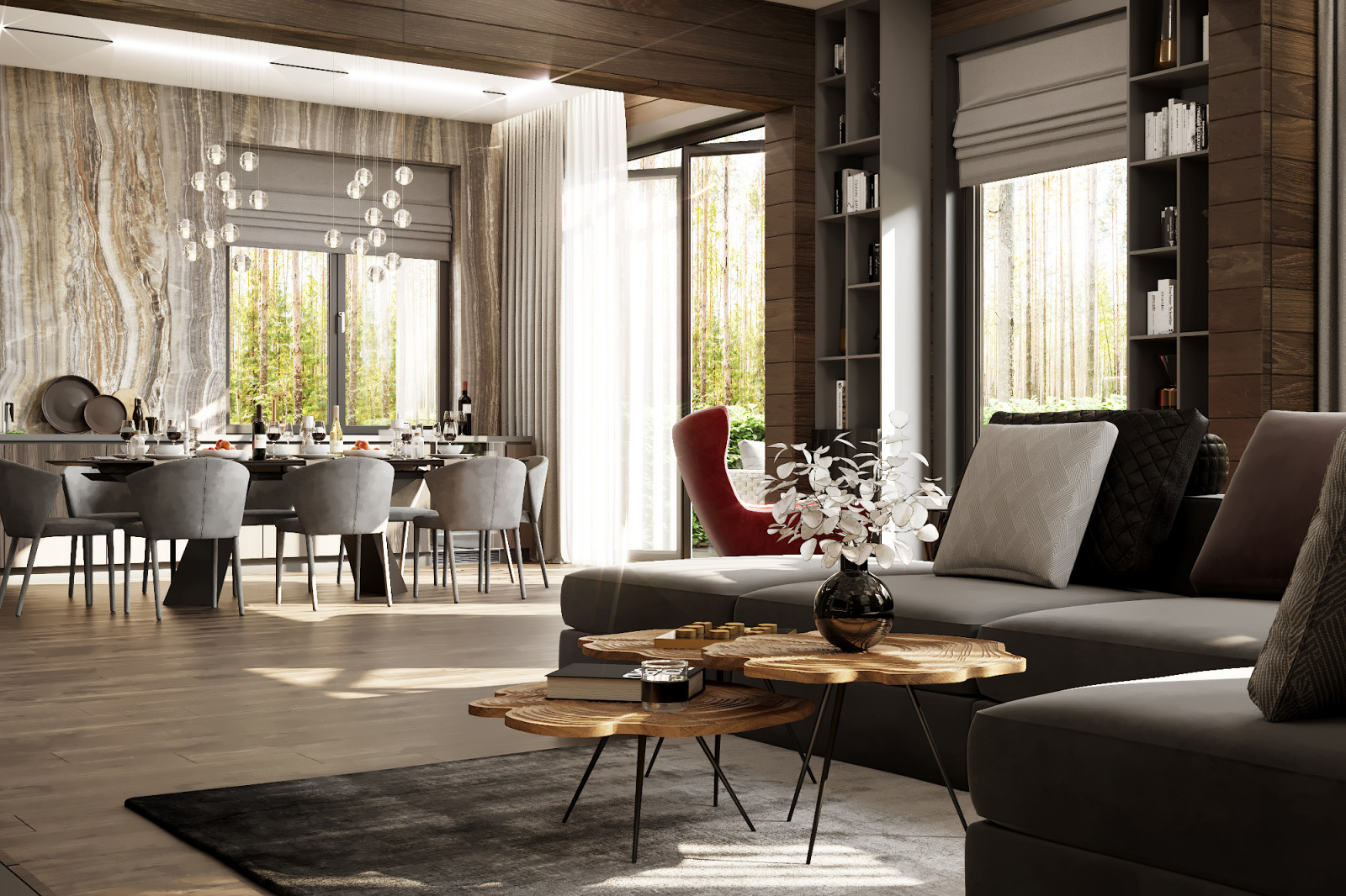 Дом "Сибирская сказка" 250 м2