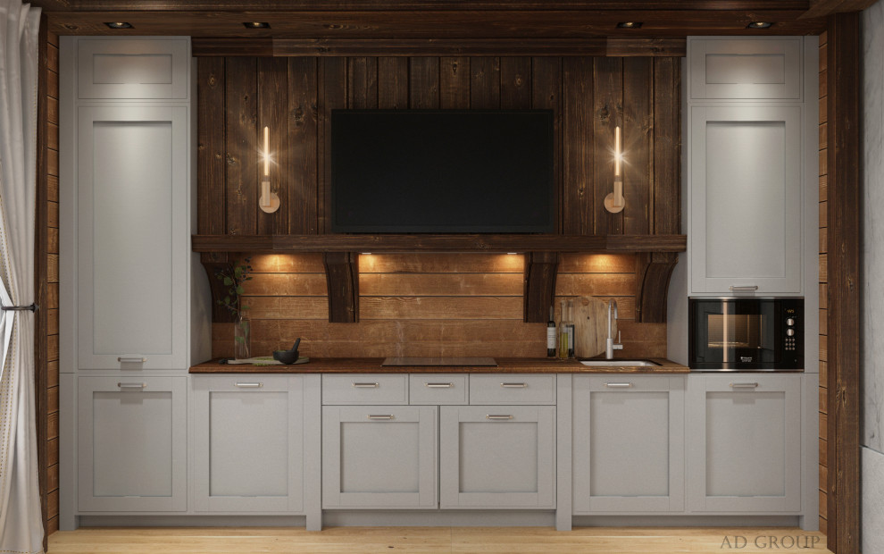 Банный комплекс в стиле Шале