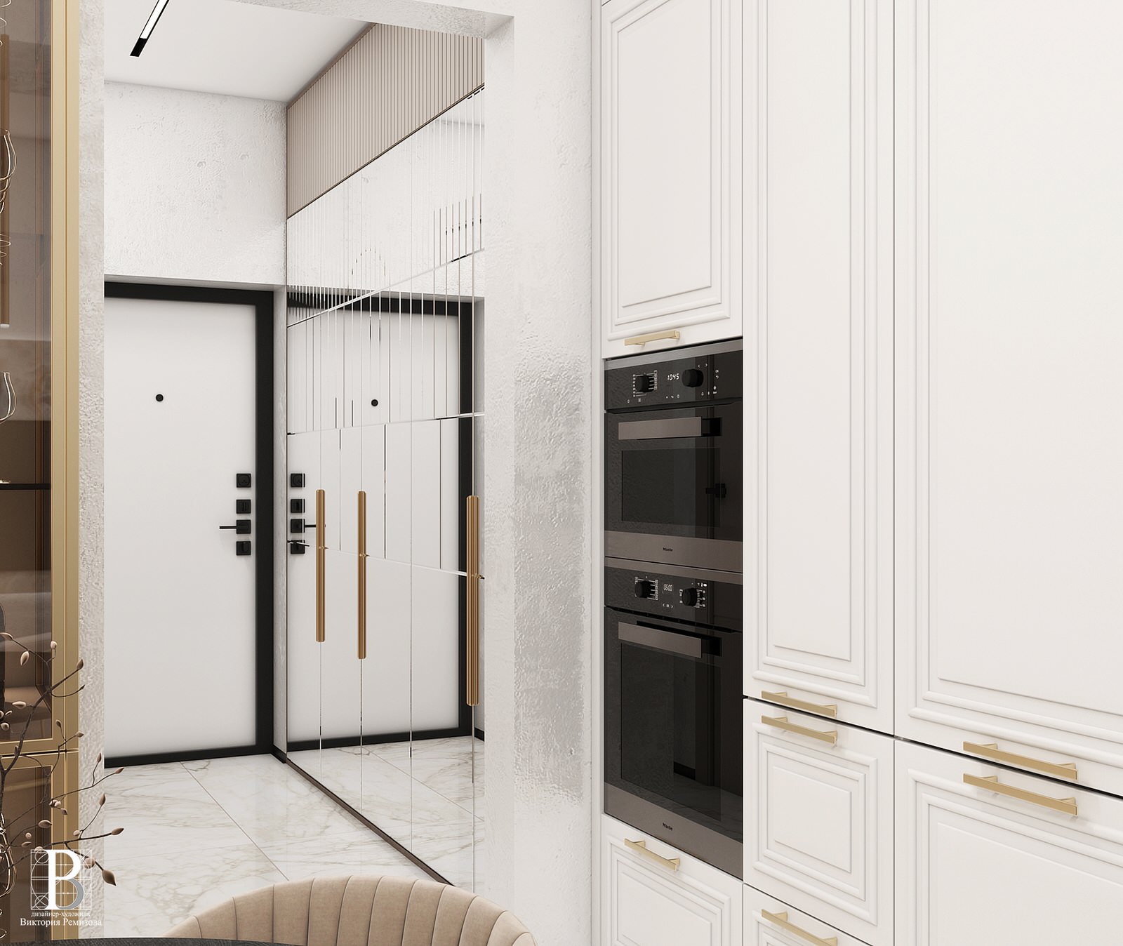 Дизайн интерьера квартиры 56,8 кв.м., г. Пятигорск, ул. Пестова 5