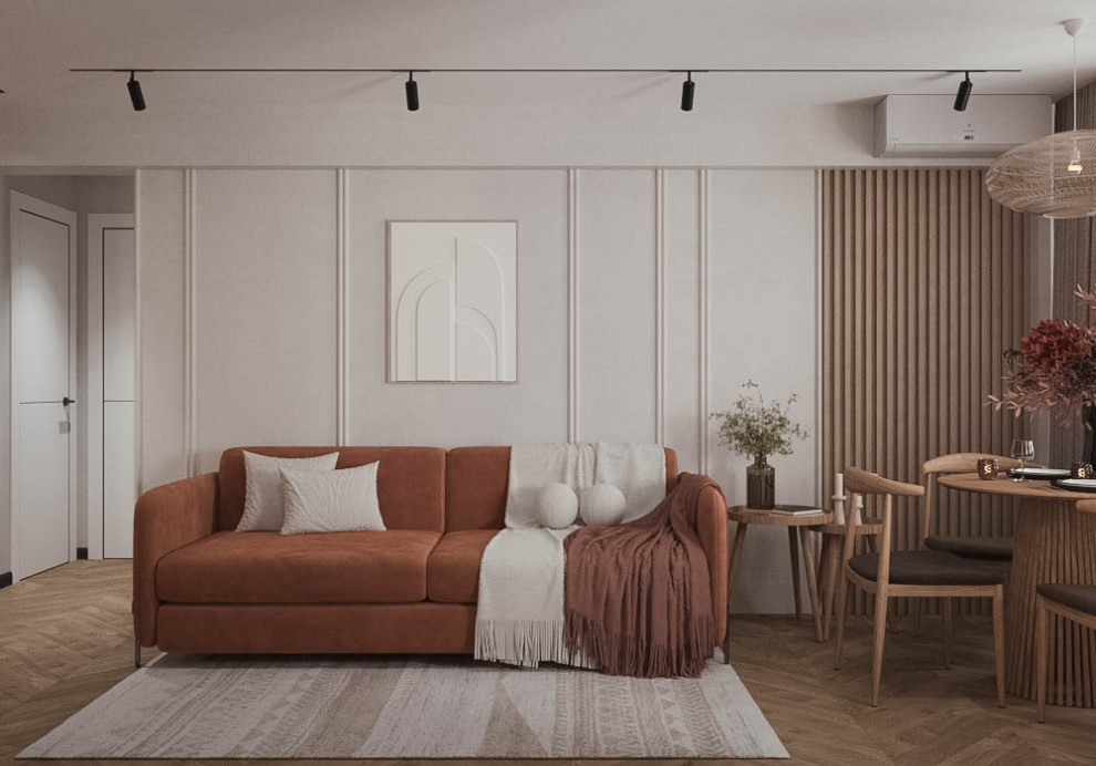 Обложка проекта: Рыжая квартира на ул. Баррикадная