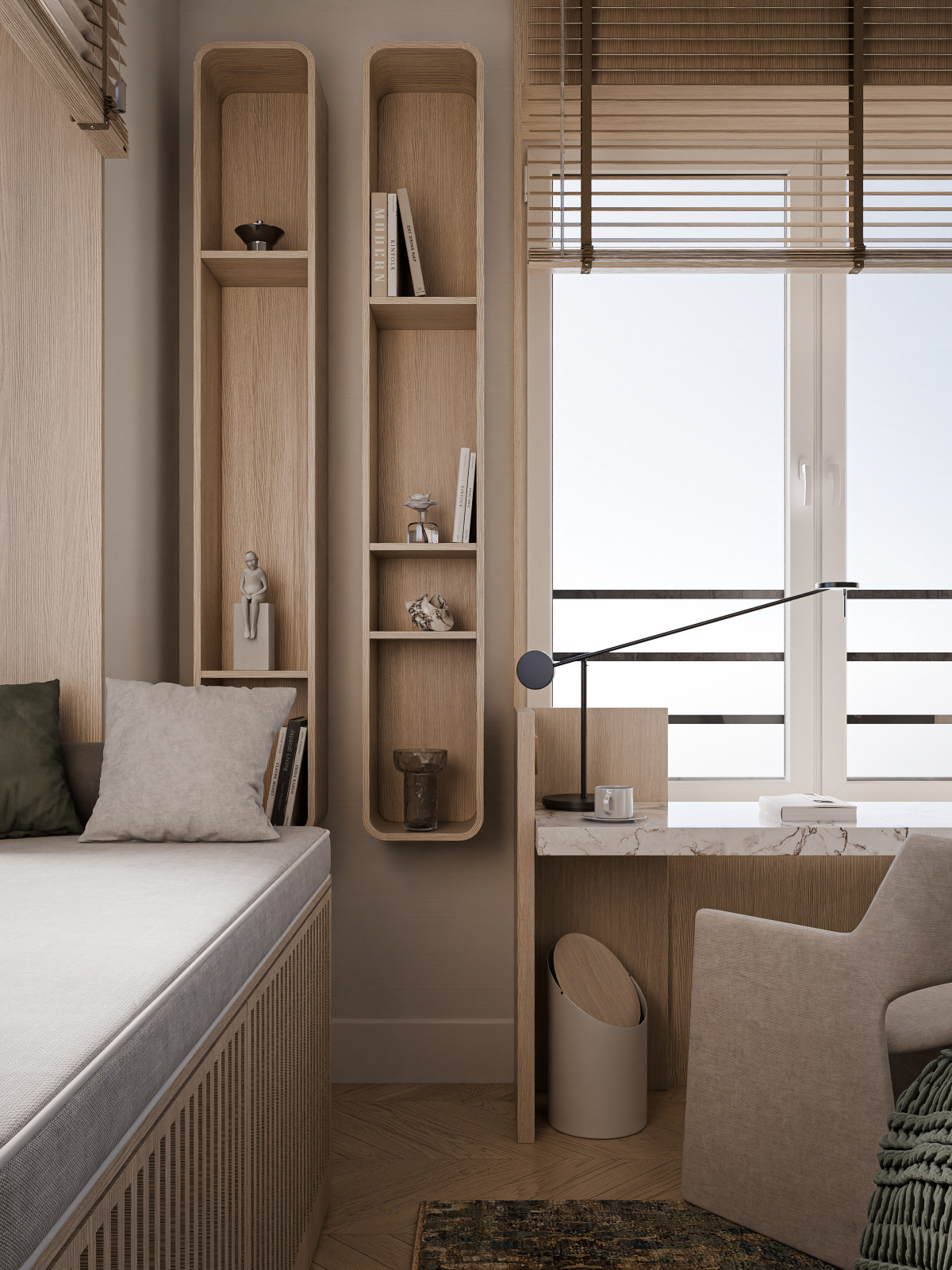 Интерьер трехкомнатной квартиры