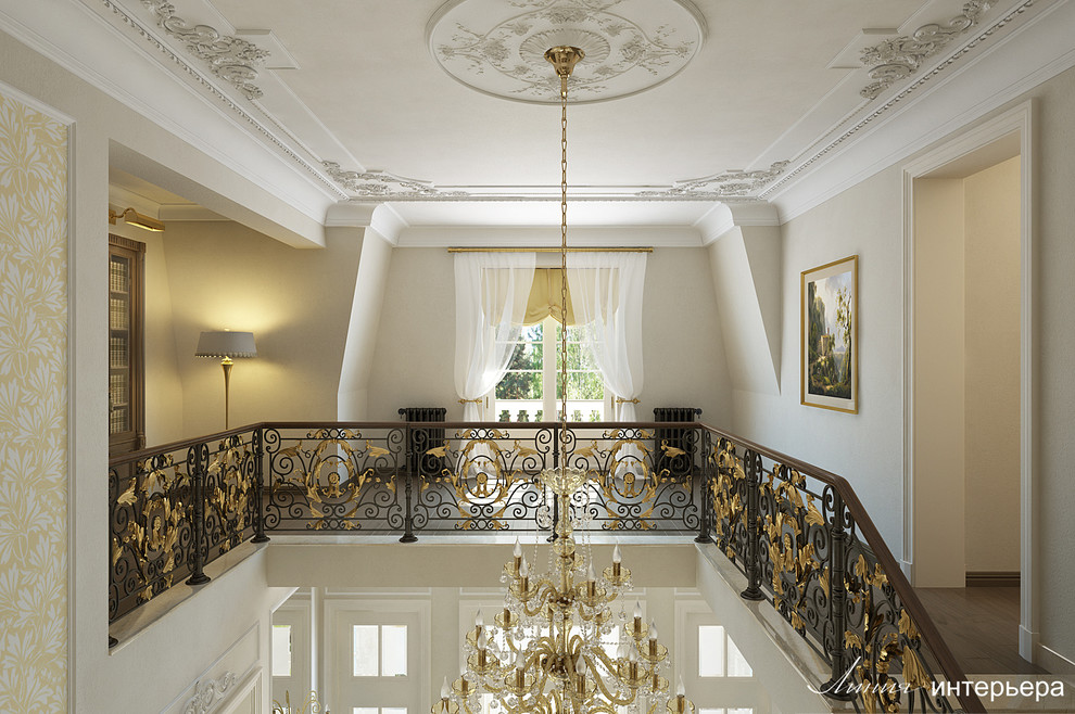 Загородный Дом в Подмосковье, классический интерьер