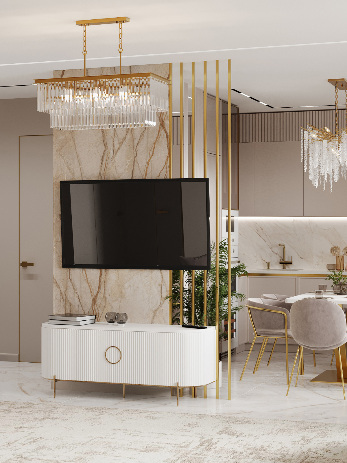 Дизайн квартиры в классическом стиле