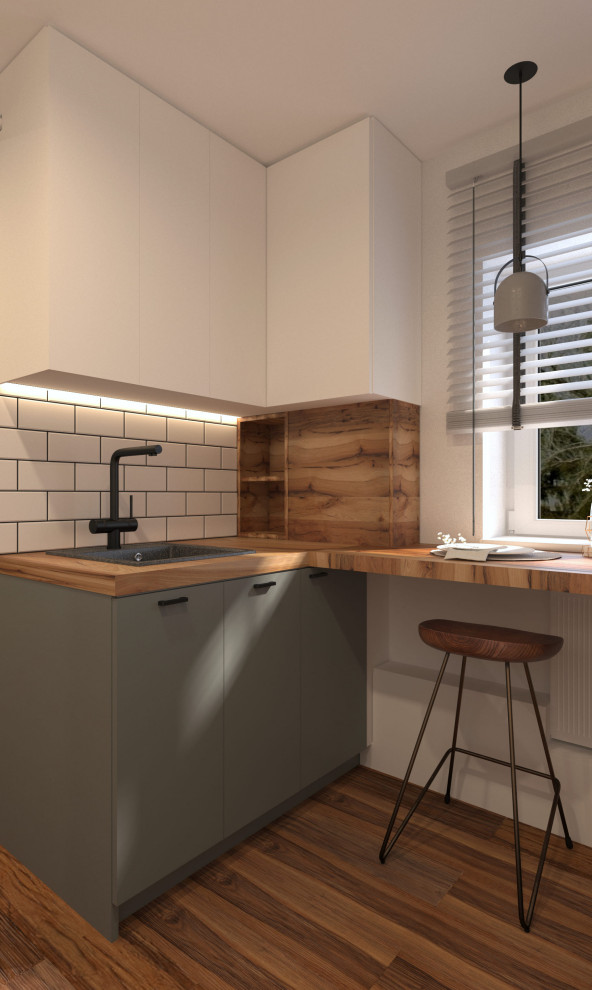 Маленькая однушка в старом фонде "ДО и ПОСЛЕ"