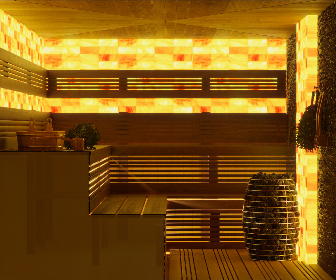 Цокольный этаж загородного дома, зона для отдыха