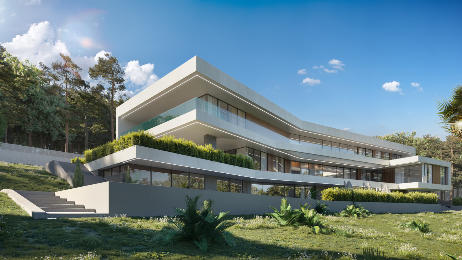 Проект загородного дома в Сочи