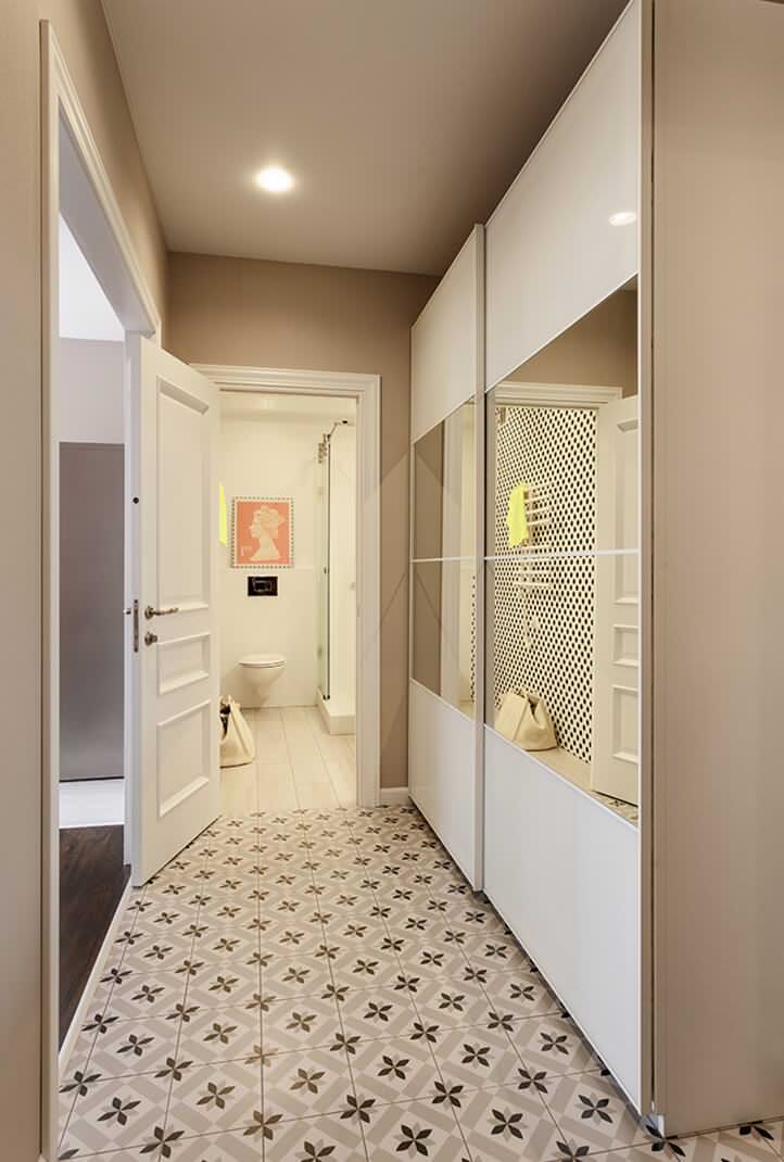 Квартира площадью 60 м2 на улице Новая