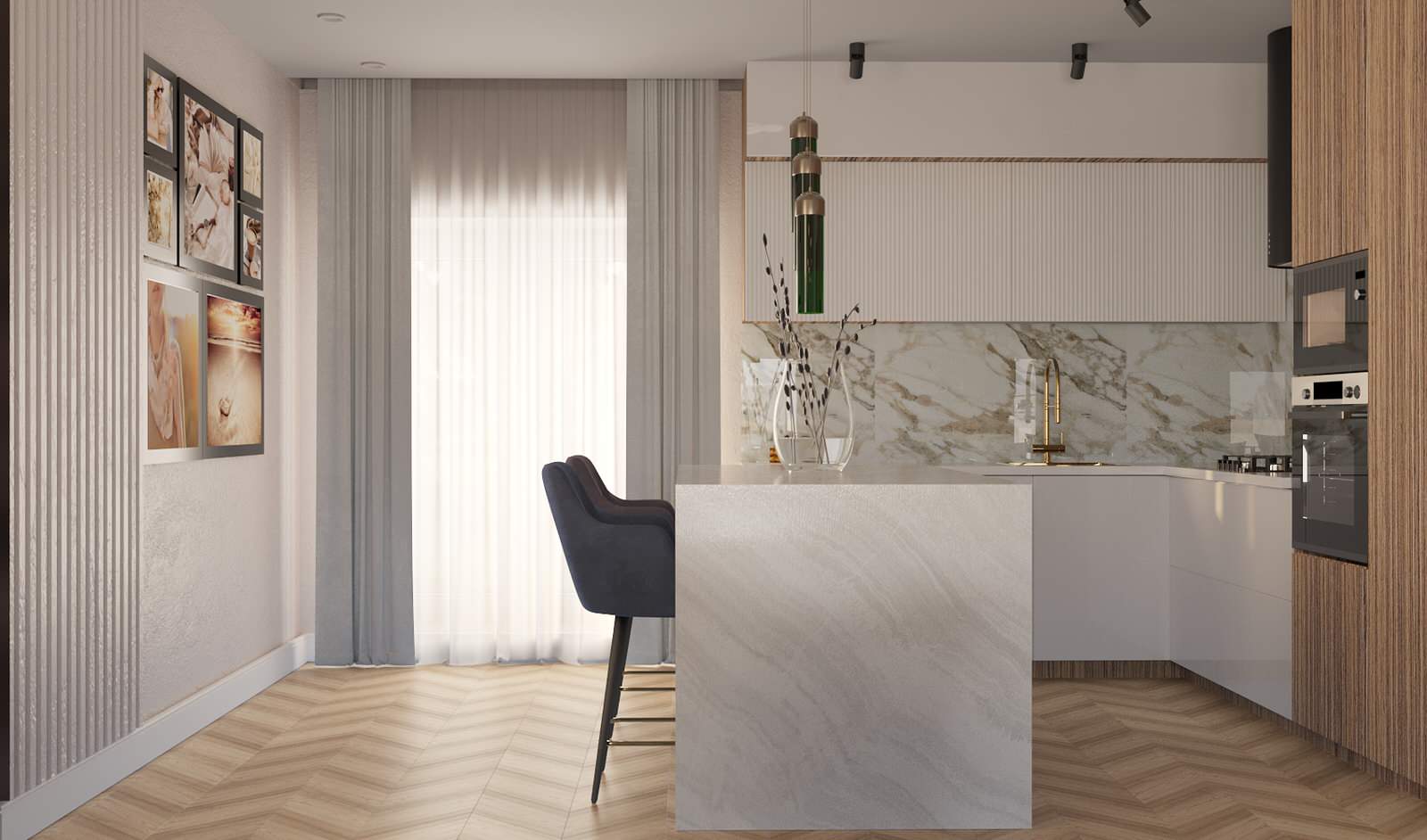 Кухня-Гостиная г. Тверь