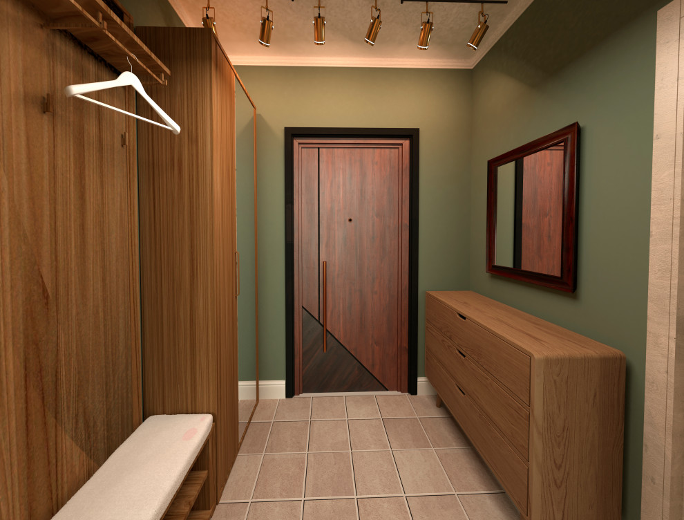 Однокомнатная квартира 34 кв.м. в трёх стилистических решениях.