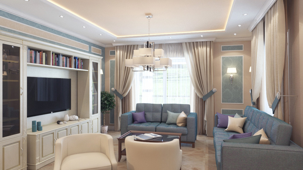 Дизайн-проект коттеджа в Песочных холмах