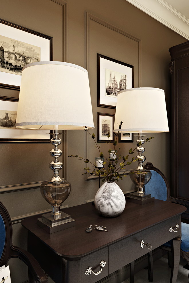 The apartment in a residential complex English Square in Moscow