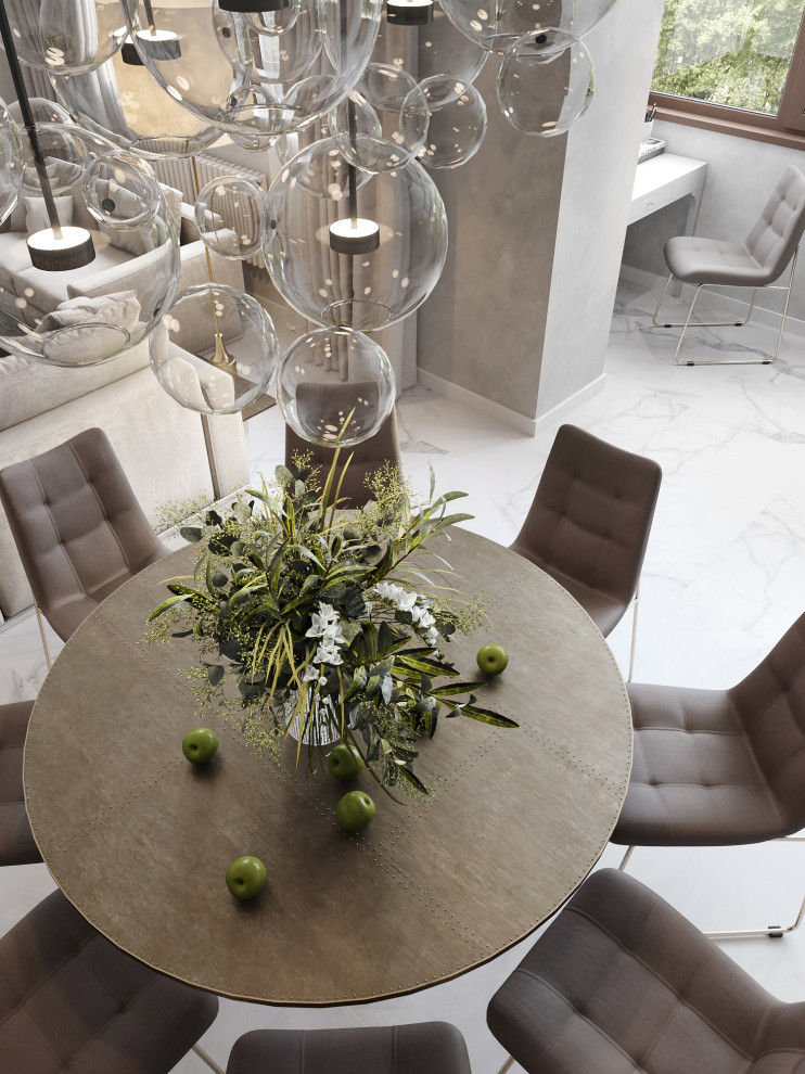 Дизайн - проект квартиры площадью 160 м.кв.