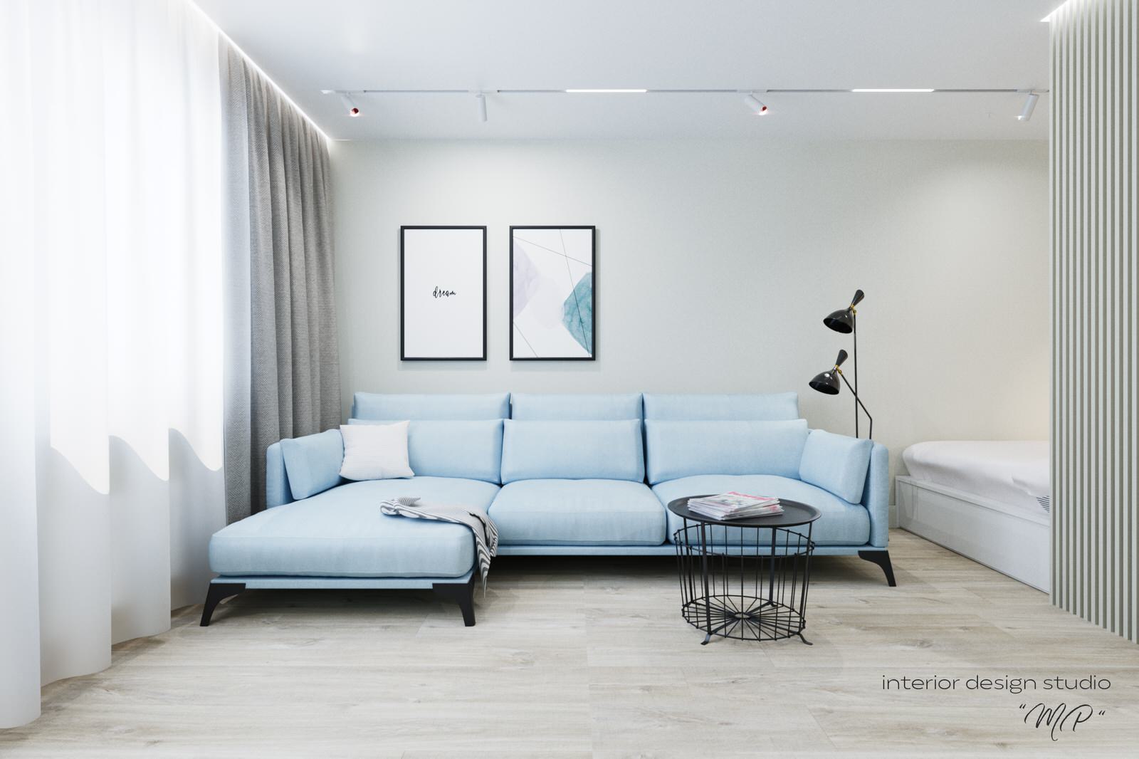 Квартира в светлых тонах