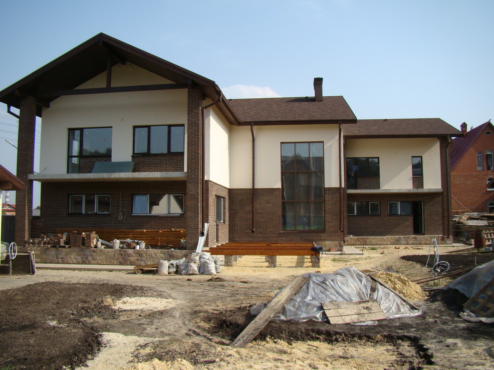 House in the suburbs of Moscow.