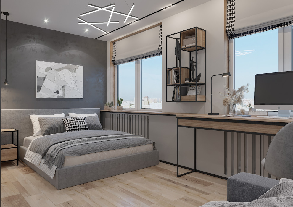 Яркая квартира для дождливого города