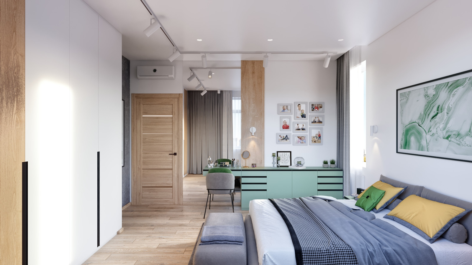 Дизайн-проект трехкомнатной квартиры