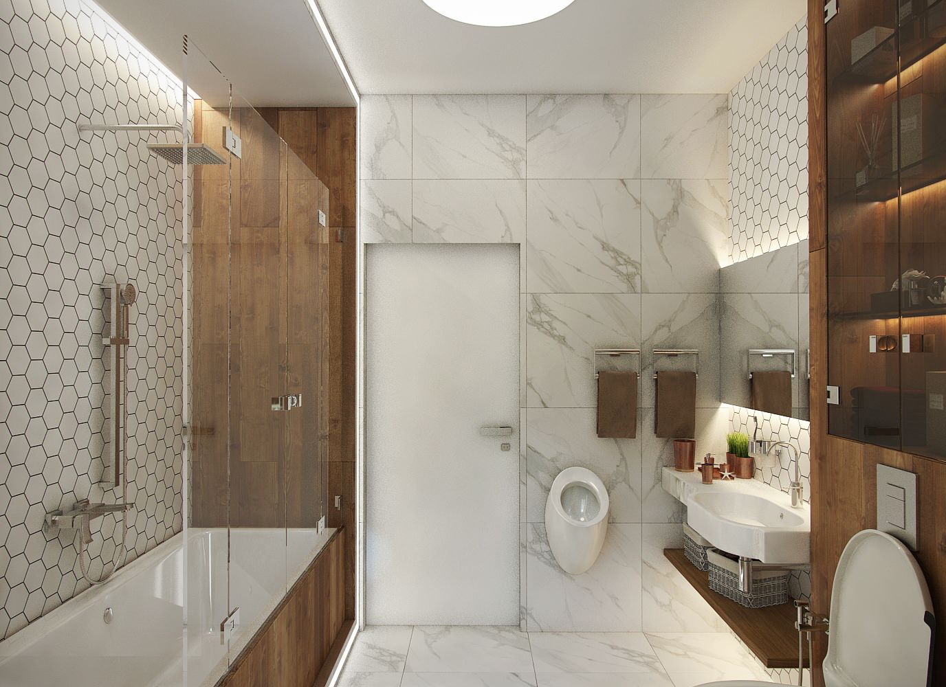 Дизайн-проект квартиры 115 м.кв. Clever Park