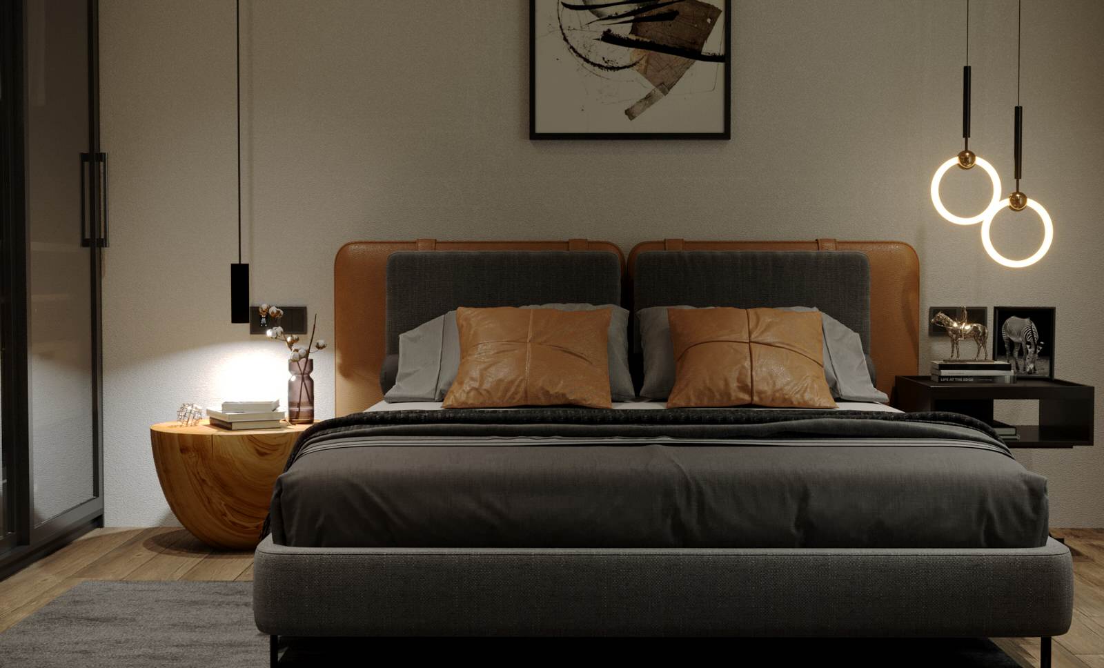 Интерьер Частного дома 110 м2. Современный интерьер для молодой пары