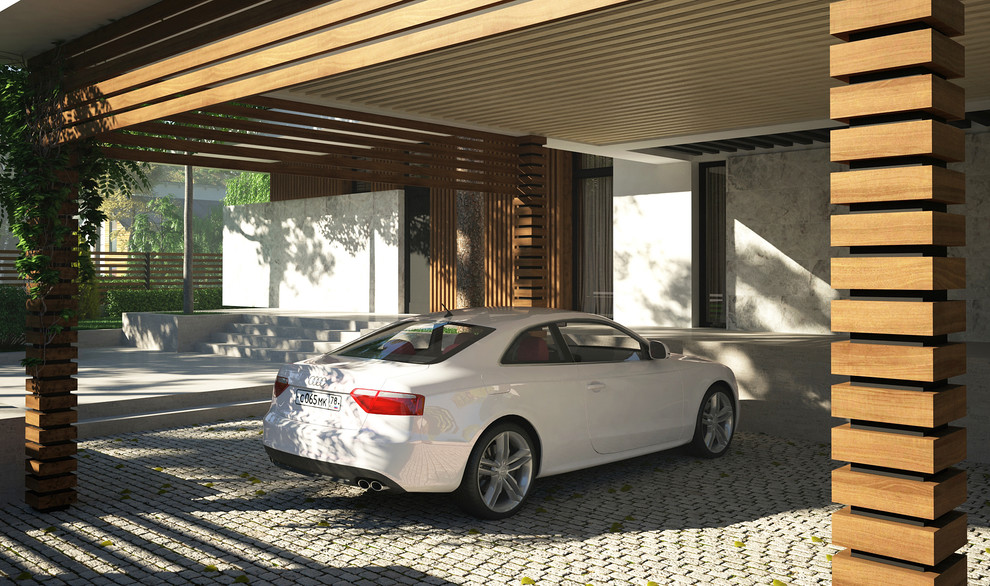 Проект дома с внутренним двором