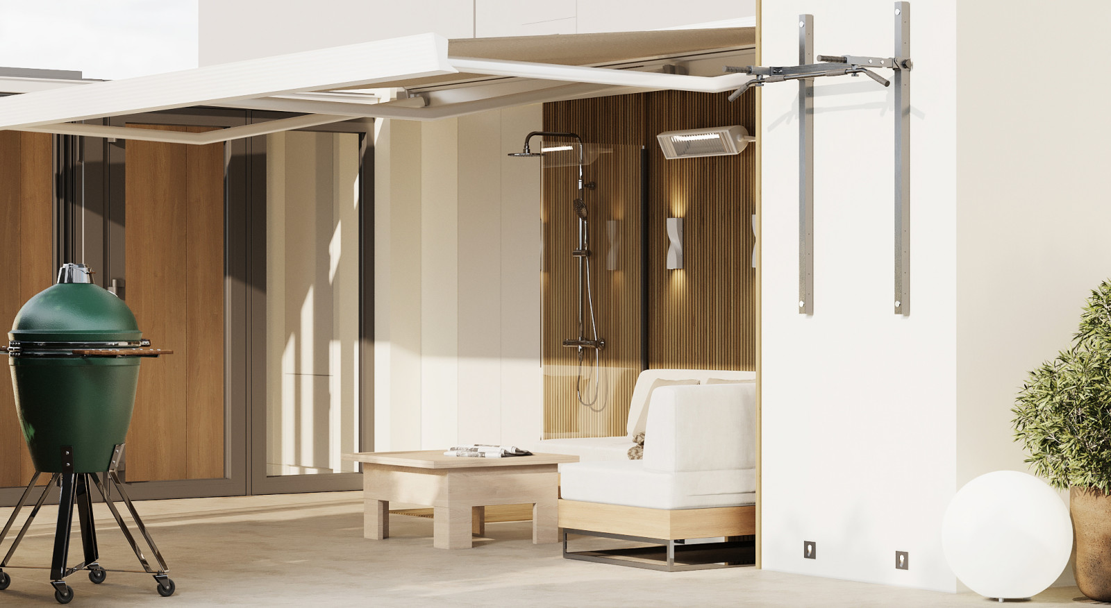 ЖК Жемчужина.Экостиль.Кухня-гостиная