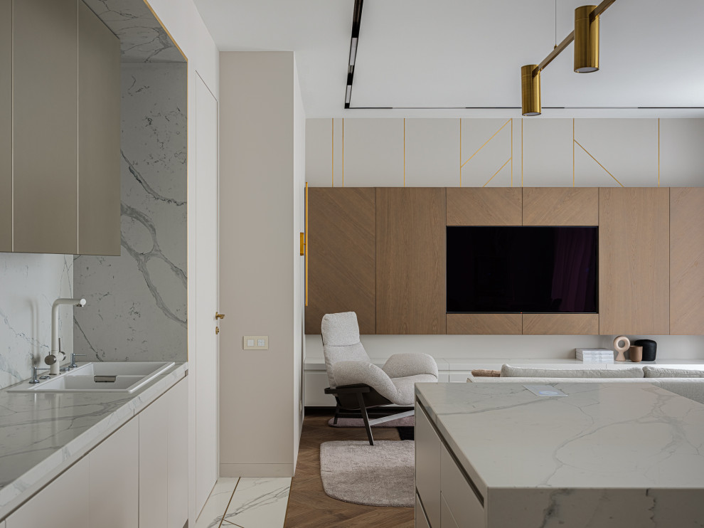 Обложка проекта: Дизайн-проект квартиры в ЖК Событие