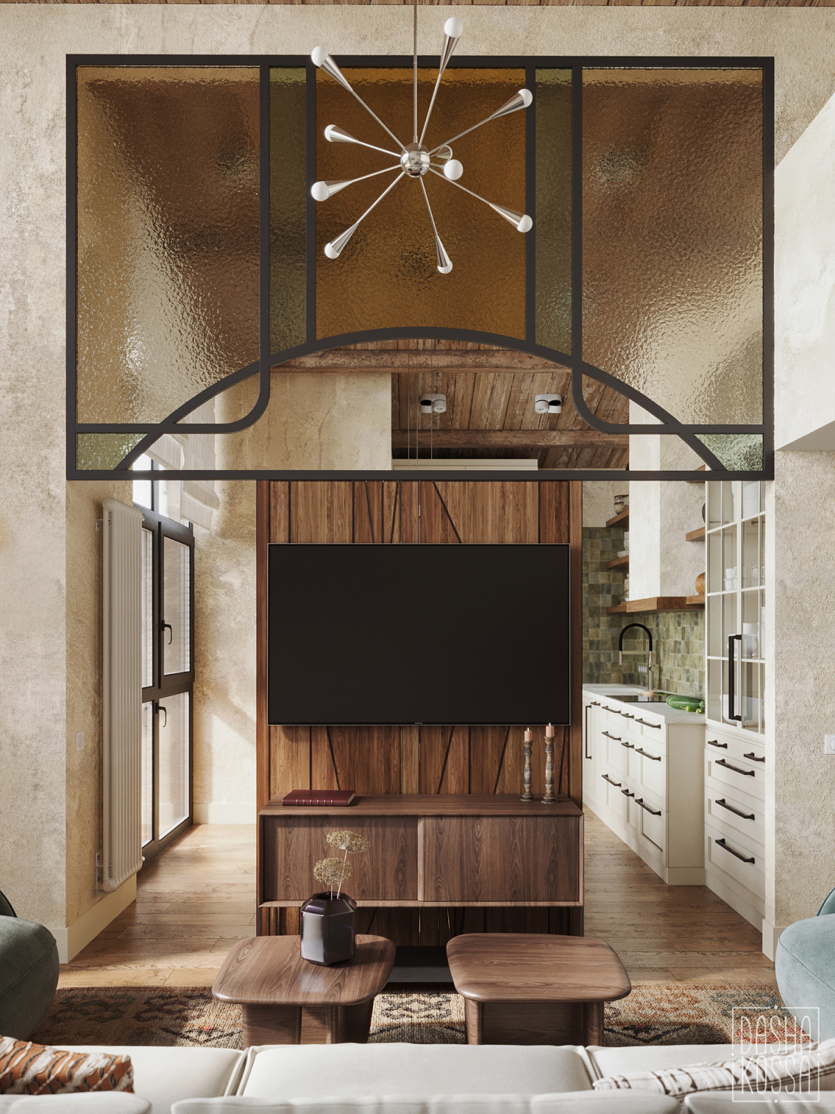 Fairy Wood. Двухуровневая квартира.