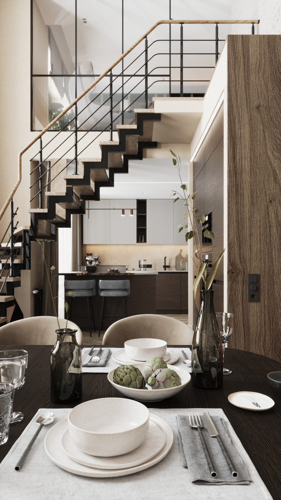 Двухуровневая квартира в жк Онега