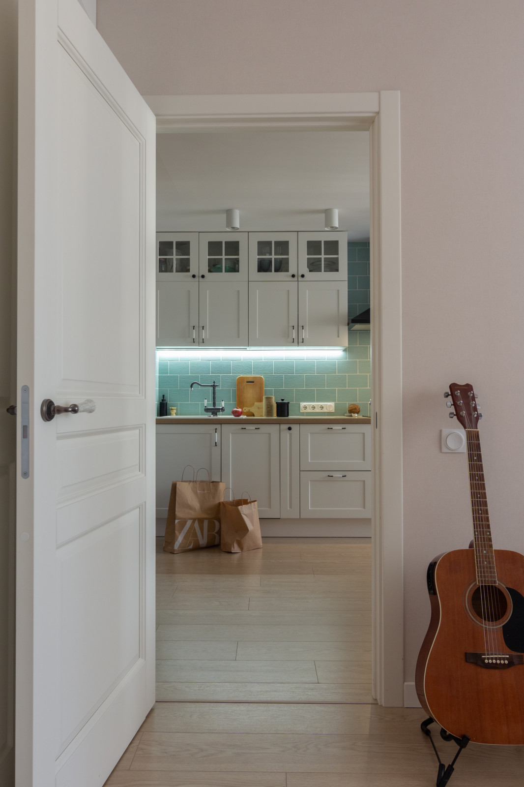 Реализованный проект 2-комнатной квартиры 71.00м/кв