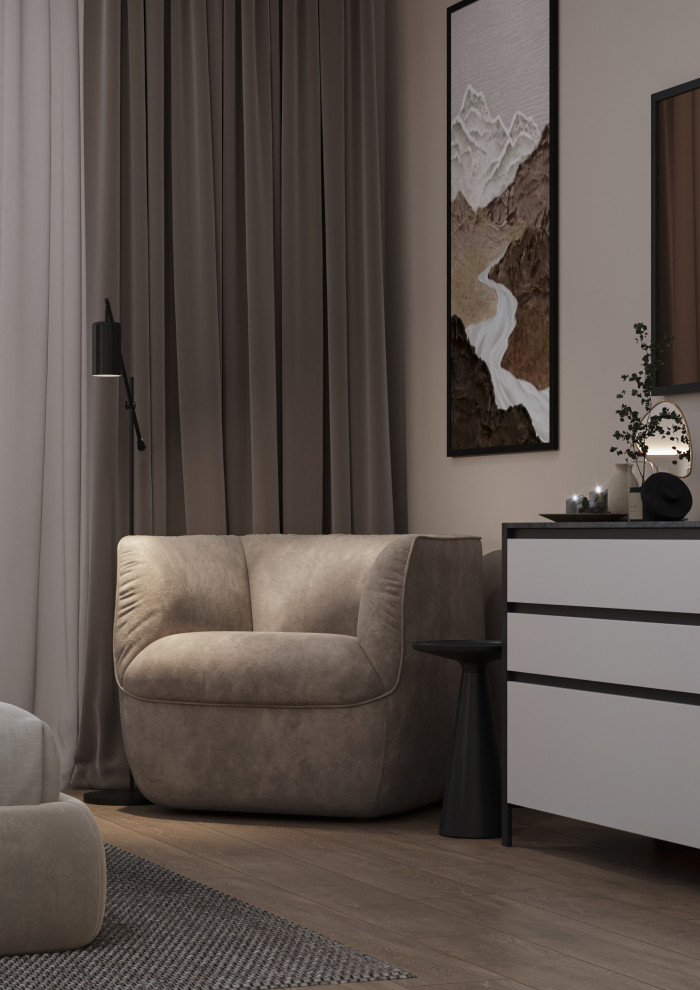 Апартаменты молодого мужчины